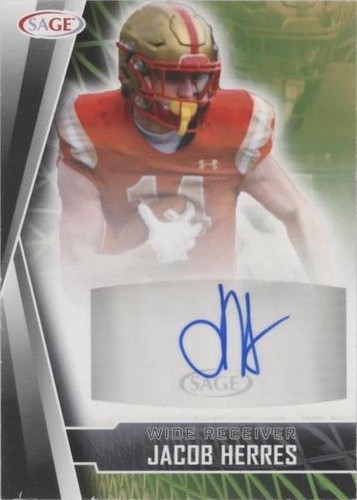 2022 SAGE Low Series Jacob Herres #A-JH