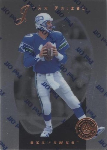 1997 Pinnacle Certified John Friesz #120