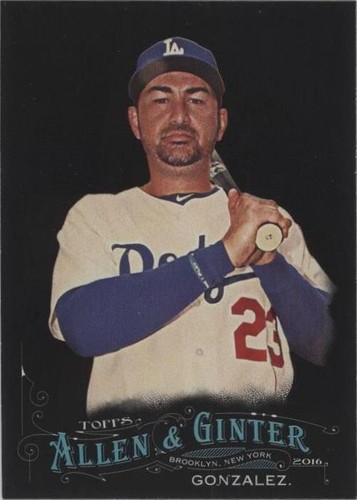 2016 Topps Allen & Ginter X - Adrian Gonzalez #143