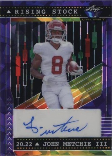 2022 Leaf Valiant John Metchie III #RS-JM1