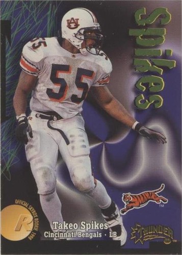 1998 Skybox Thunder Takeo Spikes #247