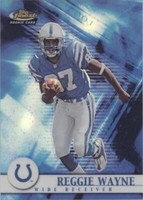 2001 Topps Finest Reggie Wayne #136