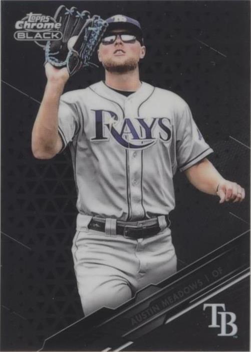 2020 Topps Chrome Black - Austin Meadows #46