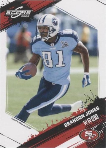 2009 Score Brandon Jones #246