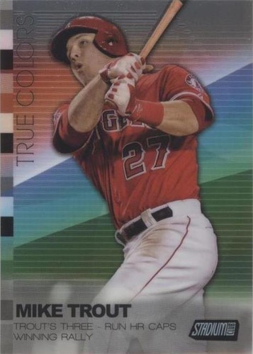 2015 Topps Stadium Club - Mike Trout #TCA-MT
