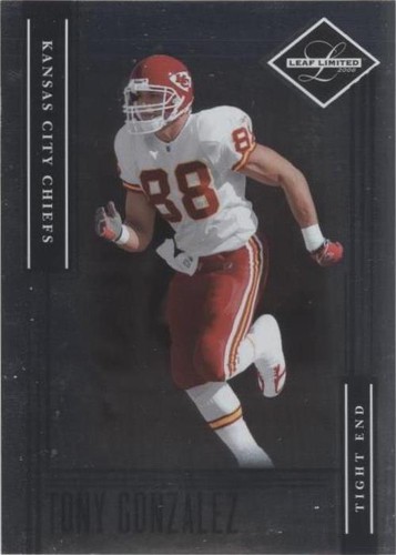 2006 Leaf Limited Tony Gonzalez #36