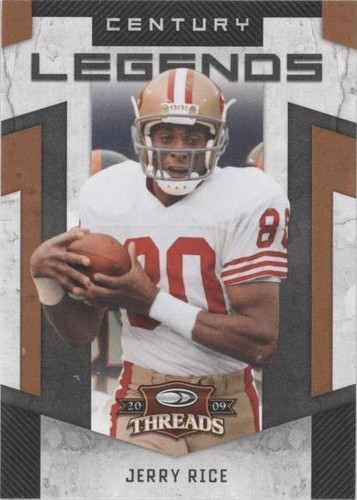 2009 Donruss Threads Jerry Rice #6