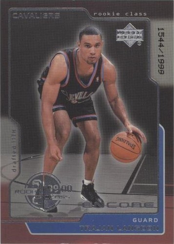 1999-00 Upper Deck Encore - Trajan Langdon #101