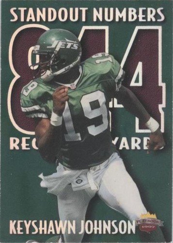 1997 Score Board Playbook Keyshawn Johnson #SN19