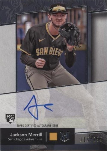 2024 Topps Museum Collection - Jackson Merrill #AA-JME