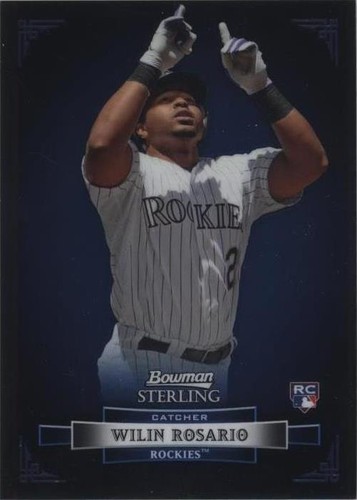2012 Bowman Sterling - Wilin Rosario #24