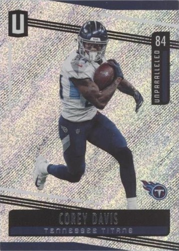 2019 Panini Unparalleled Corey Davis #60