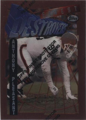 1996 Topps Finest Anthony Pleasant #231