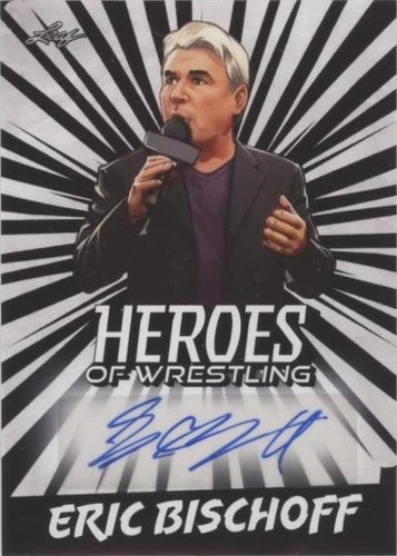 2023 Leaf Heroes of Wrestling - Eric Bischoff #BA-EB1