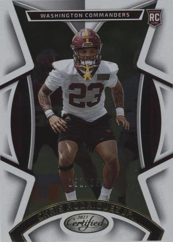 2023 Panini Certified Chris Rodriguez Jr. #118