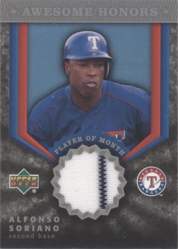 2004 Upper Deck - Alfonso Soriano #AH-AS