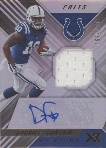 2018 Panini XR Daurice Fountain #RSA37
