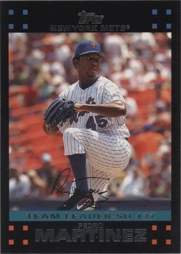 2007 Topps New York Mets Gift Set - Pedro Martinez #NYM39