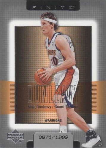 2003-04 Upper Deck Finite - Mike Dunleavy Jr. #54