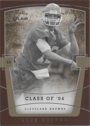 2004 Flair Luke McCown #81