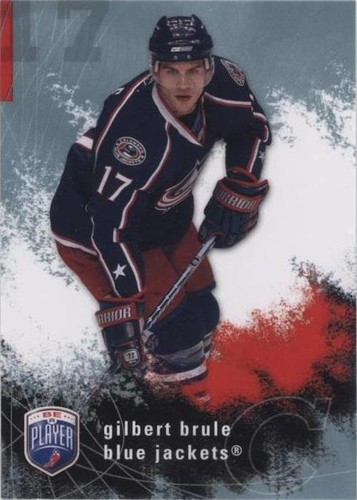2007-08 Upper Deck Be a Player - Gilbert Brule #56