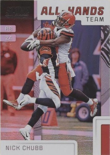 2019 Score Nick Chubb #AHT-2