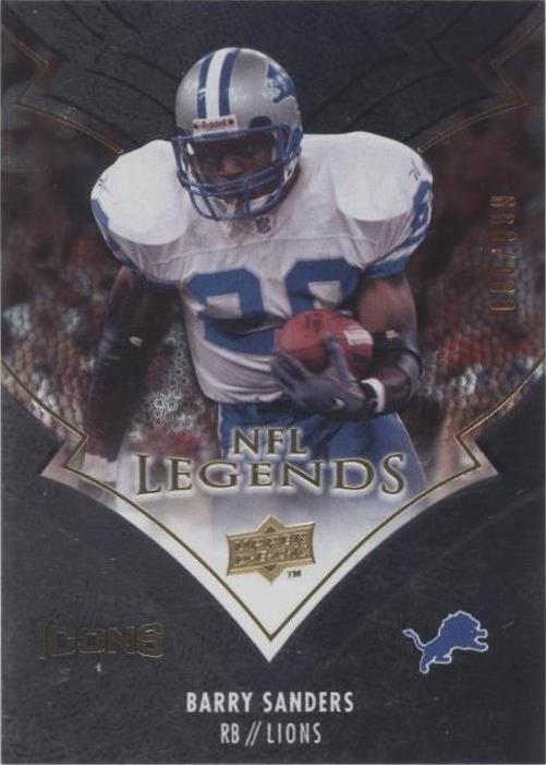 2008 Upper Deck Icons Barry Sanders #LEG1