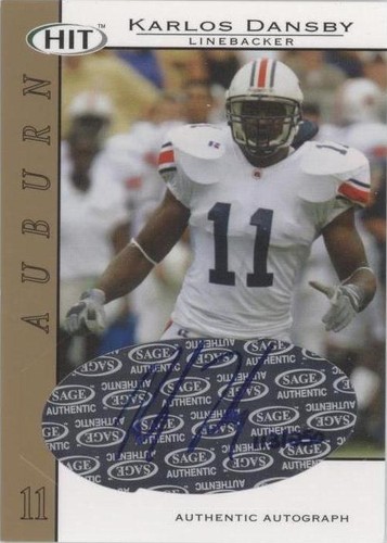 2004 SAGE Hit Karlos Dansby #A11
