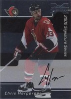 2002-03 In the Game Be A Player Signature Series - Chris Herperger #119