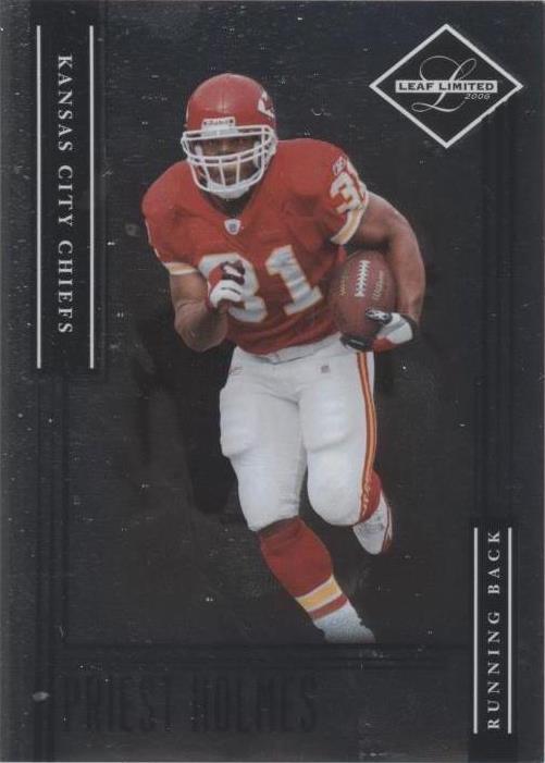 2006 Leaf Limited Priest Holmes #34