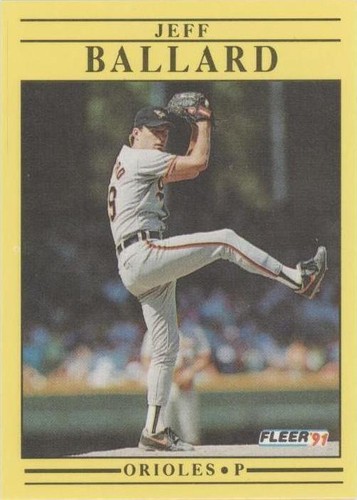 1991 Fleer - Jeff Ballard #467