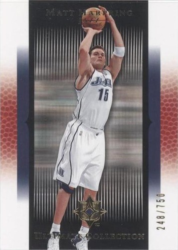 2005-06 Ultimate Collection - Matt Harpring #124