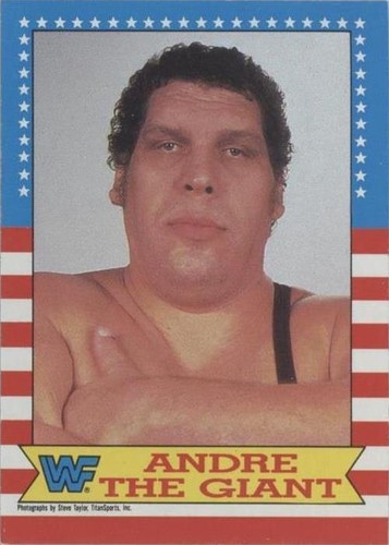 1987 Topps WWF - Andre the Giant #2