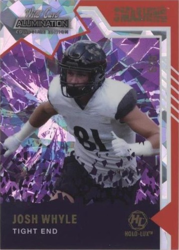2021 Wild Card Alumination NIL Collegiate Edition Josh Whyle #ANSM-10
