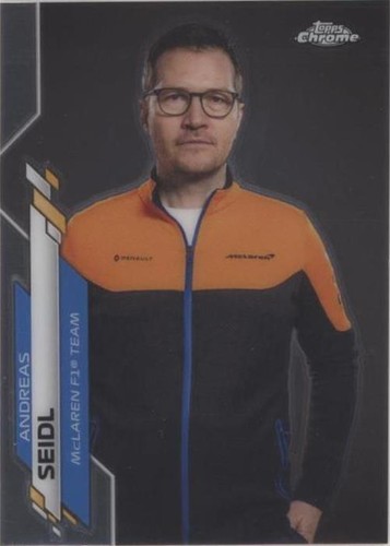2020 Topps Chrome Formula 1 - Andreas Seidl #88