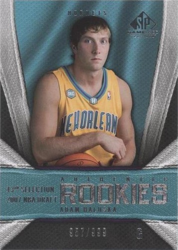 2007-08 SP Game Used - Adam Haluska #178