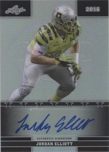 2016 Leaf U.S. Army All-American Bowl Jordan Elliott #58