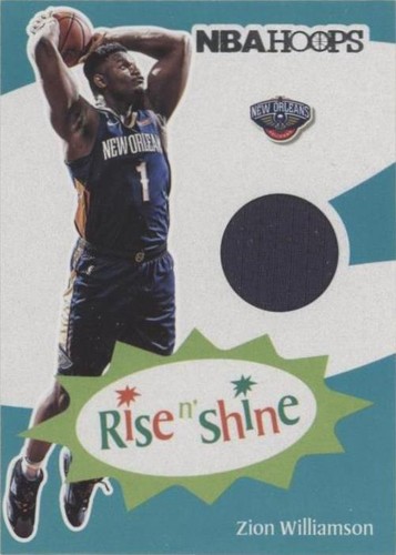 19-20 PANINI NBA HOOPS ROOKIE - ZION WILLIAMSON RC #296 NEW