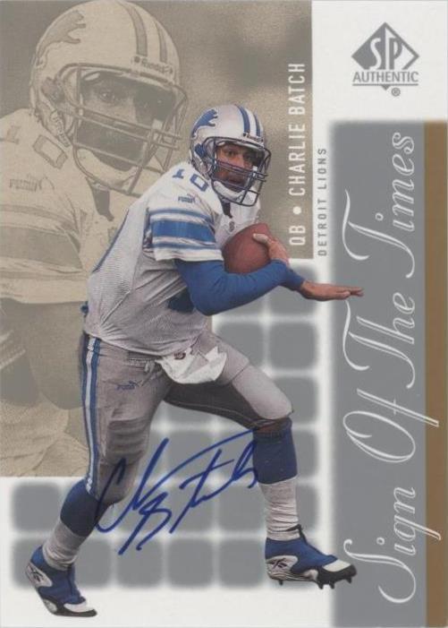 2000 SP Authentic Charlie Batch #CB