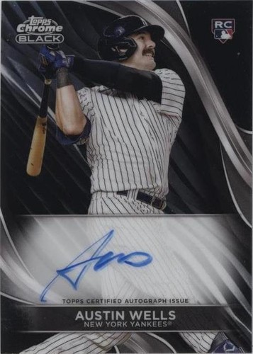 2024 Topps Chrome Black - Austin Wells #CBA-AW