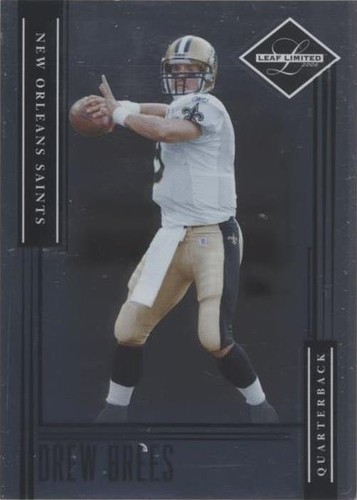 2006 Leaf Limited Drew Brees #109