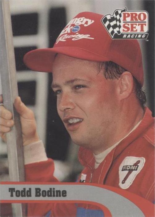 1992 Pro Set Winston Cup - Todd Bodine #127