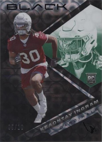 2022 Panini Black Keaontay Ingram #192
