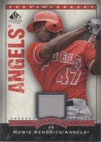 2008 SP Legendary Cuts - Howie Kendrick #DS-HK