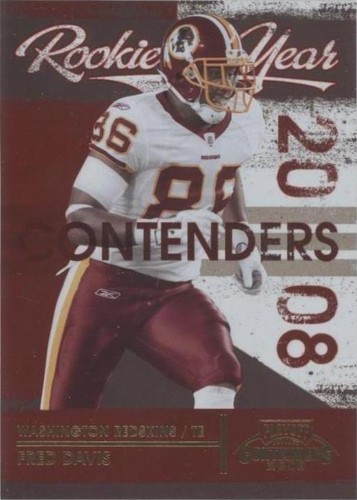2008 Playoff Contenders Fred Davis #20