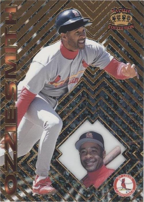 1997 Pacific Crown Collection Prism - Ozzie Smith #141