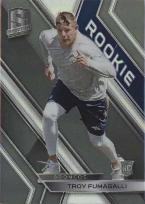 2018 Panini Spectra Troy Fumagalli #167