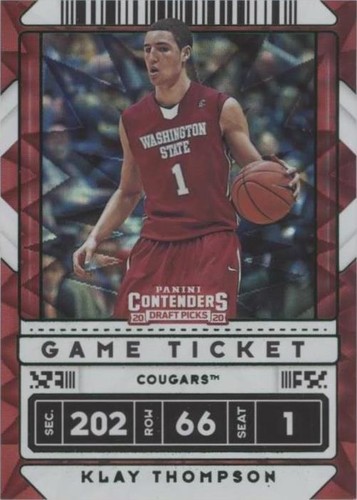 2020-21 Panini Contenders Draft Picks - Klay Thompson #6