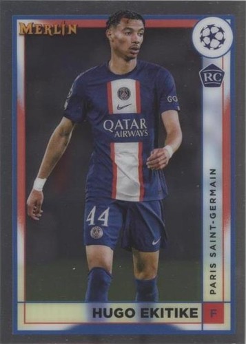 2022-23 Topps Chrome UEFA - Hugo Ekitike Auto RC SP /199