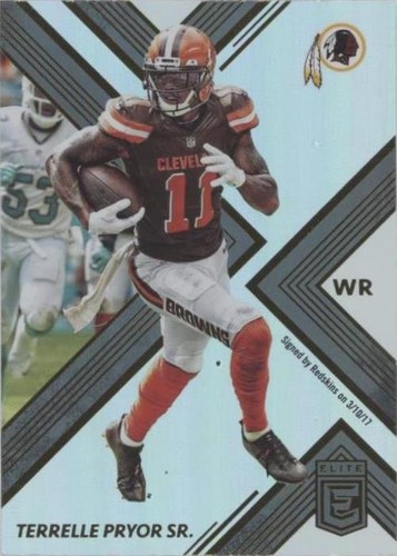 2017 Donruss Elite Terrelle Pryor #22